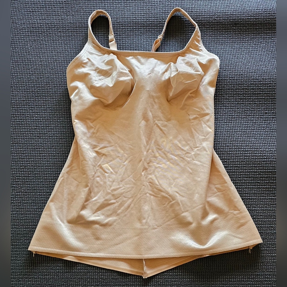 Shapewear Cami Tank Beige S/M Beige/Tan/Nude